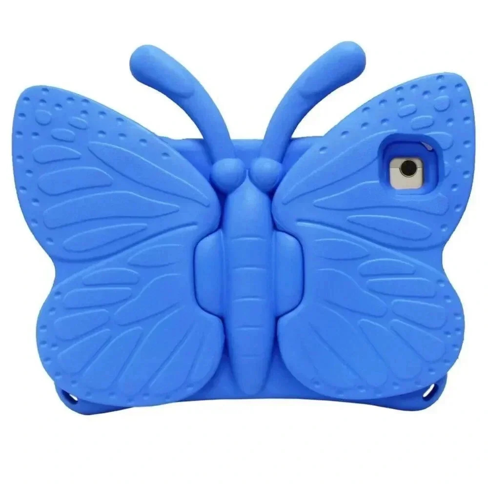 Kids EVA Shockproof Butterfly Case‎ With Stand For Honor Pad 6 7 X8 X6 Blue